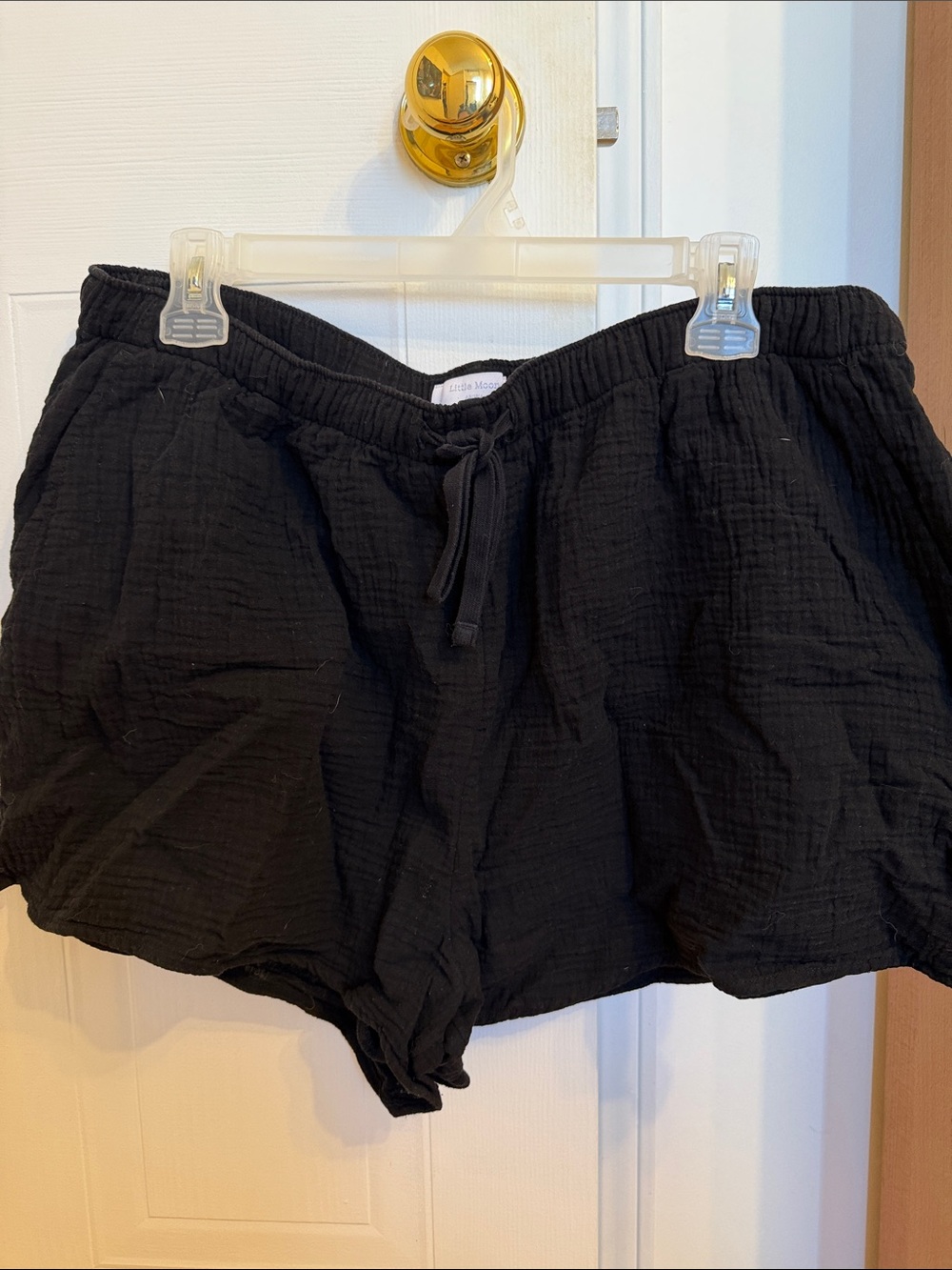 Aritzia Black Women's Drawstring Lounge Shorts